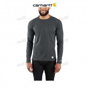 Carhartt Base Force Midweight Klassiska Crew Shadow | SE0001330