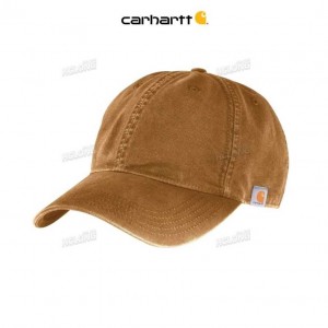 Carhartt Bomull Canvas Cap Bruna | SE0002401