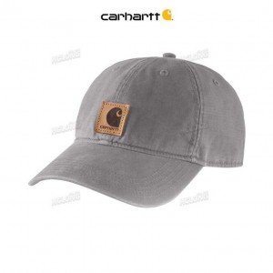 Carhartt Canvas Cap Asphalt | SE0002364