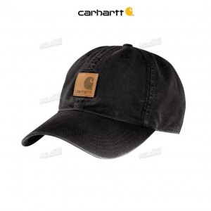 Carhartt Canvas Cap Svarta | SE0002362