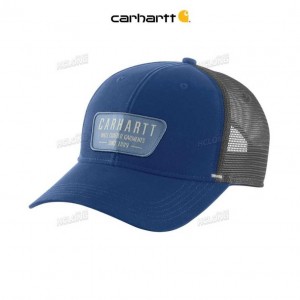 Carhartt Canvas Mesh-Back Crafted Patch Cap Lakeshore | SE0002425