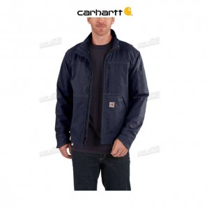 Carhartt Flame-Resistant Full Swing Quick Duck Jacket Mörkmarinblå | SE0000219