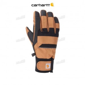 Carhartt Flexer Insulated Glove Bruna Svarta | SE0002513