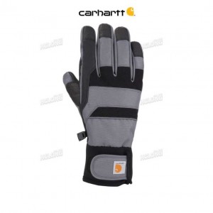 Carhartt Flexer Insulated Glove Mörkgrå Svarta | SE0002515