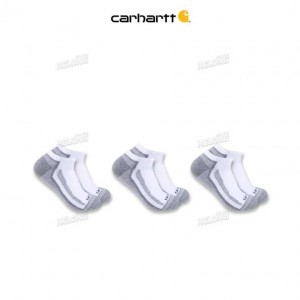 Carhartt Force Midweight Low-Cut Sock 3-Pack Vita | SE0002755