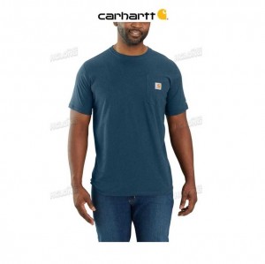 Carhartt Force Relaxed Fit Midweight Korta-Sleeve Pocket T-Shirt Ljus | SE0001176