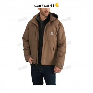 Carhartt Full Swing Loose Fit Quick Duck Insulated Jacket Bruna | SE0000113