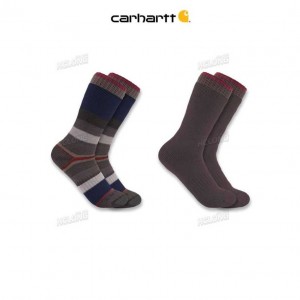 Carhartt Heavyweight Crew Sock 2-Pack Tarmac | SE0002703