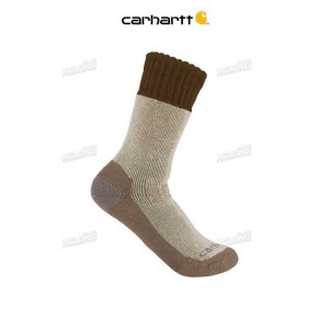 Carhartt Heavyweight Syntetiskt-Ull Blend Boot Sock Bruna | SE0002661