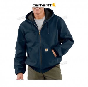 Carhartt Loose Fit Firm Duck Thermal-Fodrade Active Jac Mörkmarinblå | SE0000210