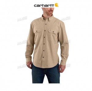 Carhartt Loose Fit Midweight Chambray Long-Sleeve Shirt Mörk | SE0001153