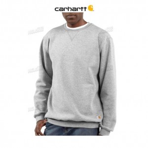 Carhartt Midweight Crewneck Sweatshirt Heather Gray | SE0000513