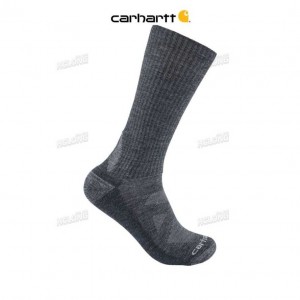 Carhartt Midweight Merino Ull Blend Boot Sock Carbon Heather | SE0002675