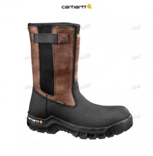 Carhartt Rugged Flex 10-Inch Composite Tå Wellington Boot Kaffe | SE0002047