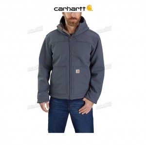 Carhartt Super Dux Relaxed Fit Sherpa-Fodrade Active Jac Bluestone | SE0000188