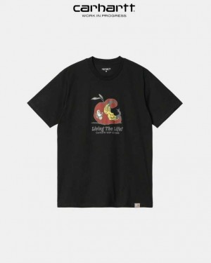 Carhartt Wip Appetite T-Shirt Svarta | SE0000818