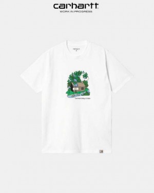 Carhartt Wip Cabin T-Shirt Vita | SE0000842