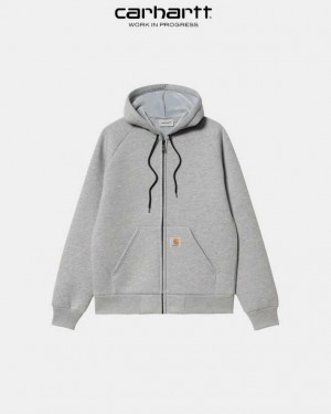 Carhartt Wip Car-Lux Hooded Jacket Grå | SE0000015