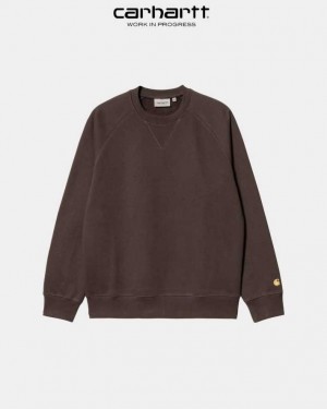 Carhartt Wip Chase Sweatshirt Mörk | SE0000271