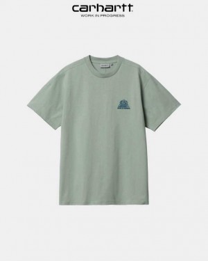 Carhartt Wip City T-Shirt Misty Sage | SE0000887