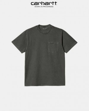 Carhartt Wip Duster Pocket T-Shirt Vulcan | SE0000902