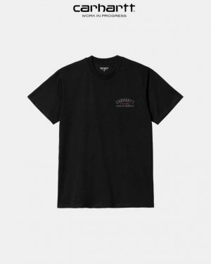 Carhartt Wip Entrance T-Shirt Svarta | SE0000909