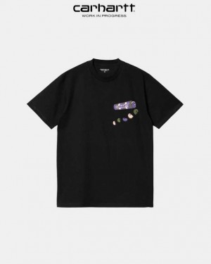 Carhartt Wip Frolo T-Shirt Svarta | SE0000916