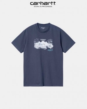 Carhartt Wip Home Builders T-Shirt Enzian | SE0000931