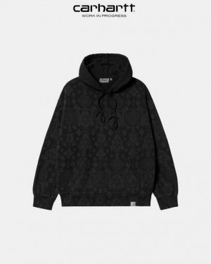 Carhartt Wip Hooded Verse Sweatshirt Svarta | SE0000338