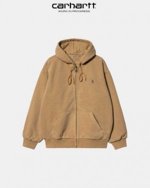 Carhartt Wip Hooded Vista Jacket Bruna | SE0000340