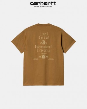 Carhartt Wip Local Pocket T-Shirt Bruna | SE0000945