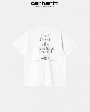 Carhartt Wip Local Pocket T-Shirt Vita | SE0000948