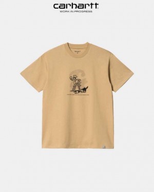 Carhartt Wip Lucky Painter T-Shirt Bruna | SE0000971