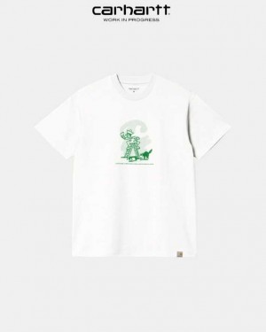 Carhartt Wip Lucky Painter T-Shirt Vita | SE0000969