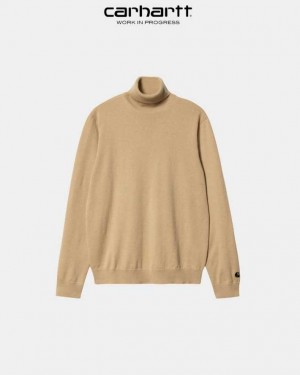 Carhartt Wip Madison Turtleneck Tröja Bruna | SE0000357