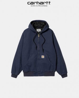 Carhartt Wip OG Active Jacket (Vinter) Enzian (aged canvas) | SE0000084