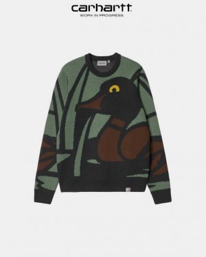 Carhartt Wip Pond Tröja Pond Jacquard | SE0000799