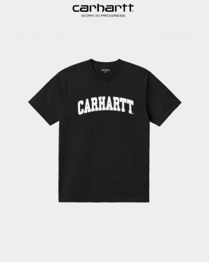 Carhartt Wip University T-Shirt Svarta | SE0001066