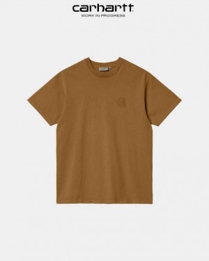 Carhartt Wip Verse Patch T-Shirt Bruna | SE0001072