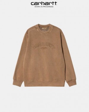 Carhartt Wip Verse Script Sweatshirt Bruna | SE0000371