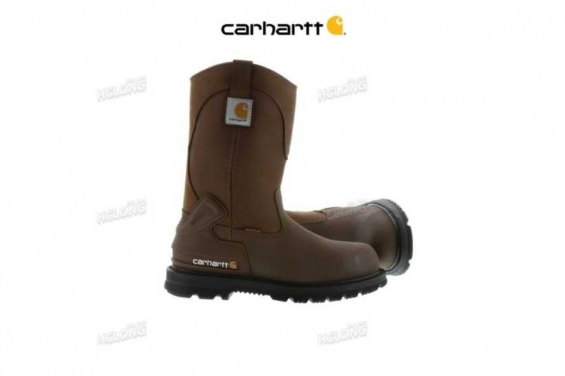 Carhartt 11-Inch Steel Tå Wellington Boot Bruna | SE0002053