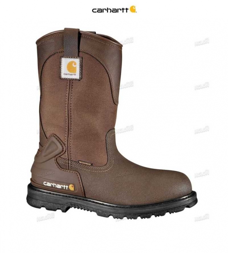 Carhartt 11-Inch Steel Tå Wellington Boot Bruna | SE0002053