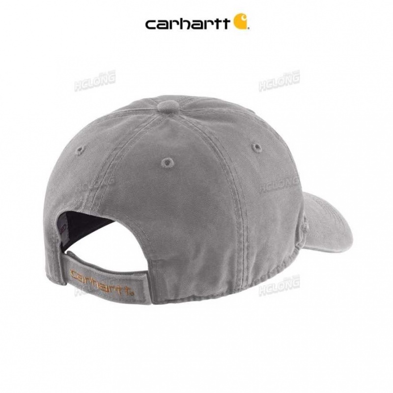 Carhartt Canvas Cap Asphalt | SE0002364