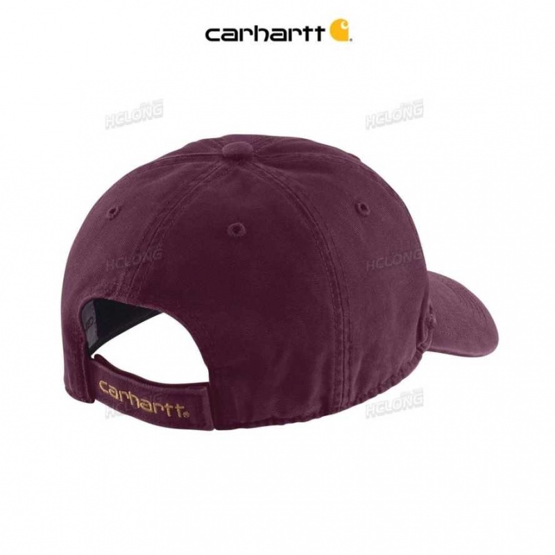 Carhartt Canvas Cap Blackberry | SE0002361