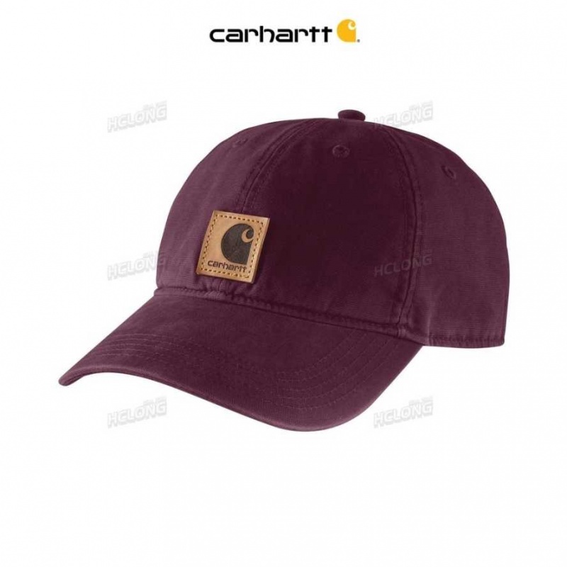 Carhartt Canvas Cap Blackberry | SE0002361