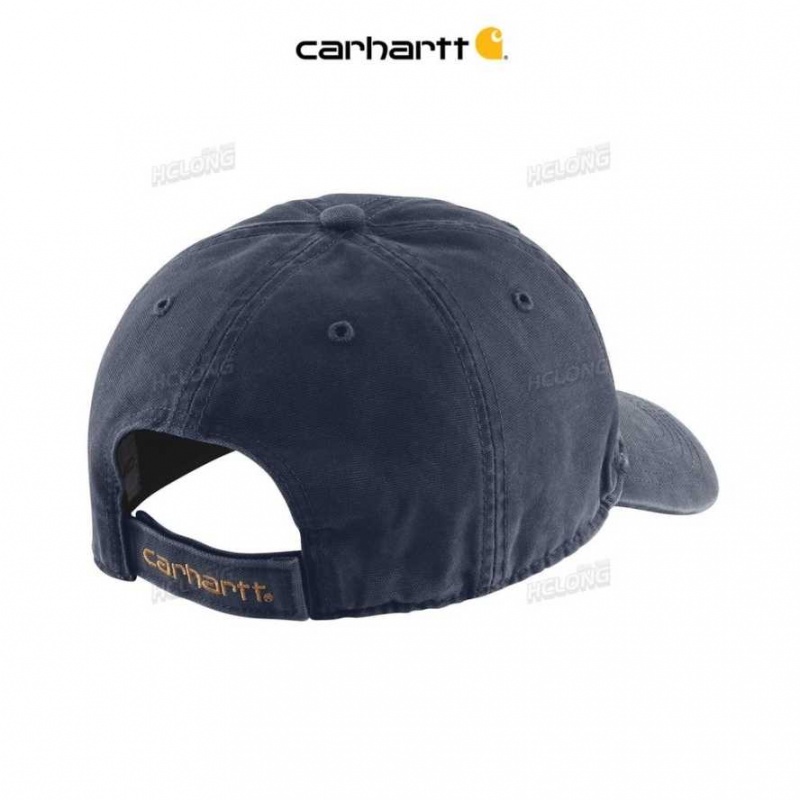 Carhartt Canvas Cap Marinblå | SE0002369