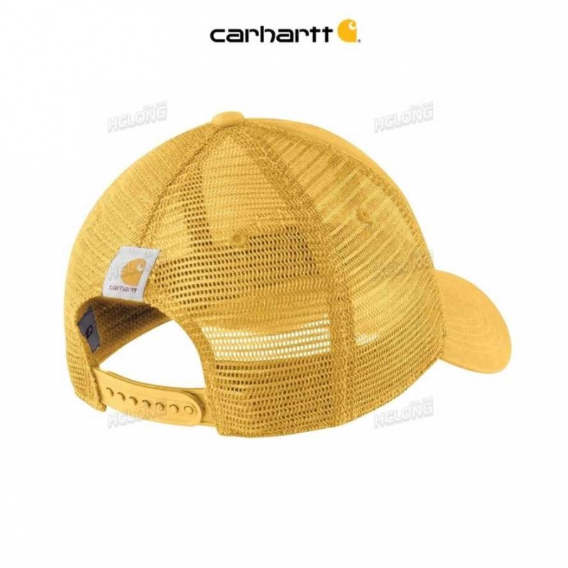 Carhartt Canvas Mesh-Back Logo Tryck Cap Sundance | SE0002387