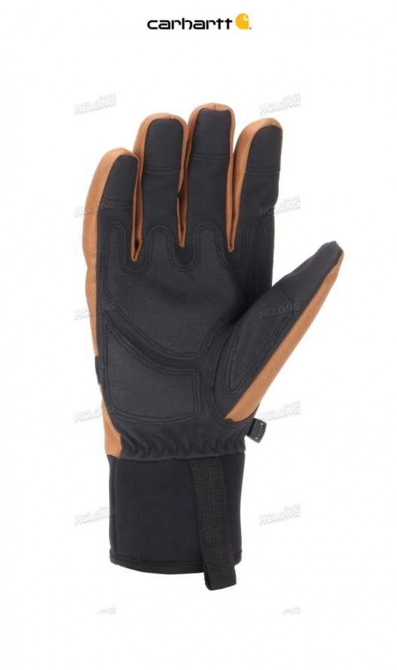 Carhartt Flexer Insulated Glove Bruna Svarta | SE0002513