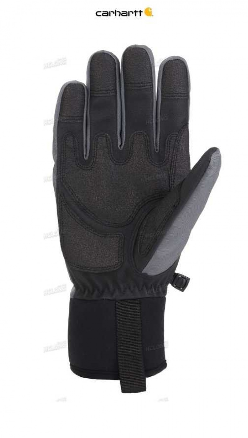 Carhartt Flexer Insulated Glove Mörkgrå Svarta | SE0002515