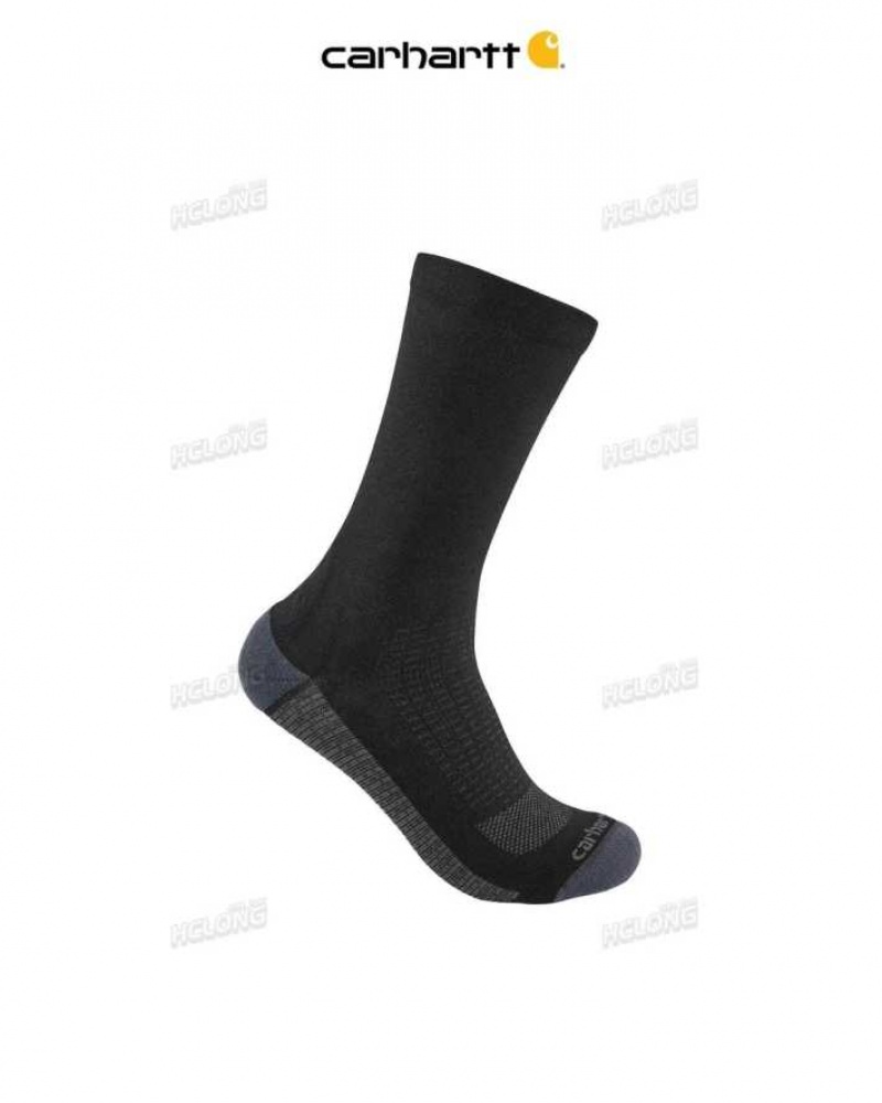 Carhartt Force Lätta Crew Sock Svarta | SE0002743